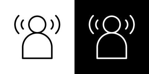 Brand awareness icon symbol concept for graphic design, Website, UI. Svg