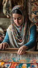 A cozy cottage surrounded by fruit trees, peaceful and dreamy setting