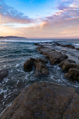 Scenic view of the Oregon Coast at Cape Kiwanda. 