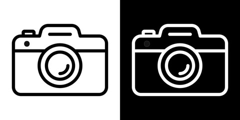 Camera icon symbol concept for graphic design, Website, UI. Svg
