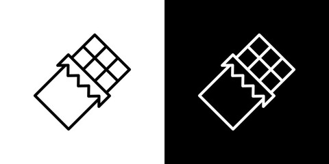 Chocolate icon symbol concept for graphic design, Website, UI. Svg
