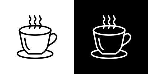Coffee icon symbol concept for graphic design, Website, UI. Svg