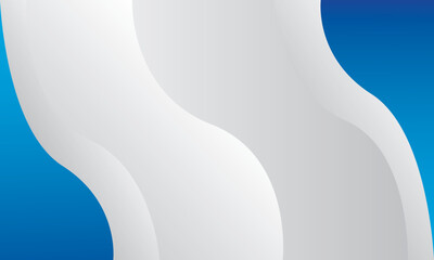 Abstract Blue and White Wavy Design background