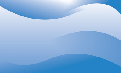 Abstract Blue Wave background Design