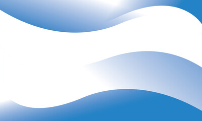 Abstract Blue Wave background Design