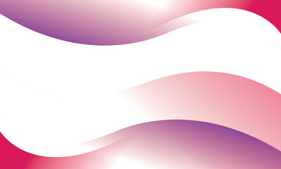 Abstract Waves in Pink and Purple background