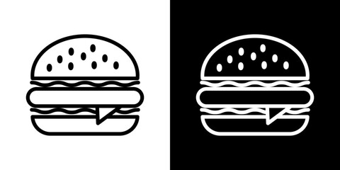 Hamburger icon symbol concept for graphic design, Website, UI. Svg