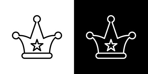 Joker hat icon symbol concept for graphic design, Website, UI. Svg