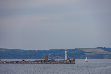Obraz premium Falmouht und die Küste von Cornwall