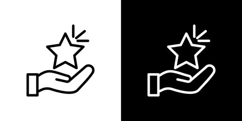 Loyalty program icon symbol concept for graphic design, Website, UI. Svg