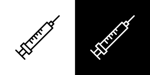 Needle icon symbol concept for graphic design, Website, UI. Svg