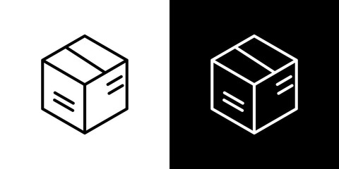 Package icon symbol concept for graphic design, Website, UI. Svg