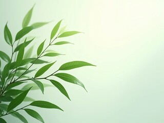 Fototapeta premium green bamboo background