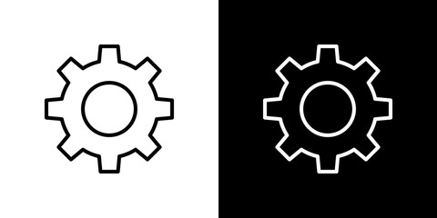 Settings icon symbol concept for graphic design, Website, UI. Svg