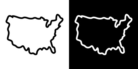 State country icon symbol concept for graphic design, Website, UI. Svg