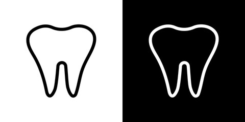 Teeth icon symbol concept for graphic design, Website, UI. Svg