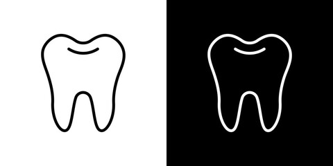 Teeth icon symbol concept for graphic design, Website, UI. Svg