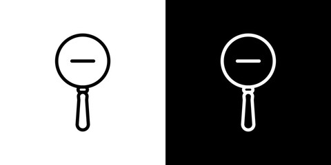 Zoom out icon symbol concept for graphic design, Website, UI. Svg