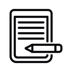 Content writing icon