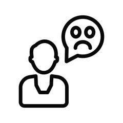 Negative Review Icon