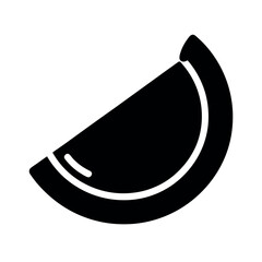 Japanese Melon Minimal Silhouette