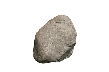 rock isolated on white background