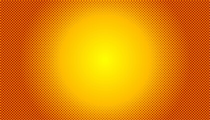 halftone orange color background