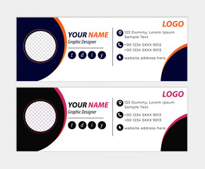 Email signature Template Design