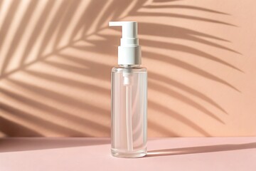 Sunlit Skincare Bottle Summer Glow, Natural Beauty, and Radiant Skin