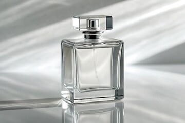 Elegant Perfume Bottle A Modern Fragrance Design Concept