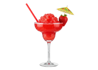 frozen strawberry daiquiri cocktail