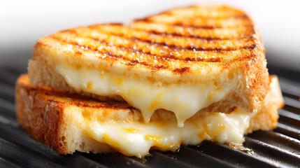 Melting Cheese Sandwich Grilled to Perfection