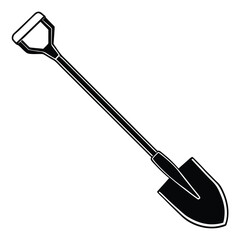 Shovel Gardening Glyph Icon 