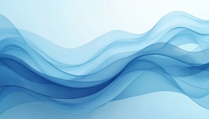 Fototapeta premium Abstract business background with blue wave pattern for corporate presentation, banner, cover, web design, flyer, card, poster, game interface, texture, slide, magazine, and powerpoint template.