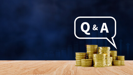 Q and A questions and answers symbol, FAQ, frequency asked questions, Answer, Question Ask,...