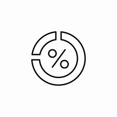 Naklejka premium data inspection icon sign vector