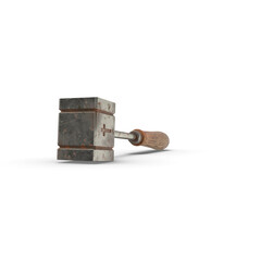 Vampire Hunter Mallet isolated on transparent background