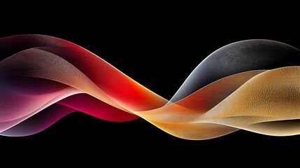 Abstract flowing lines (108)