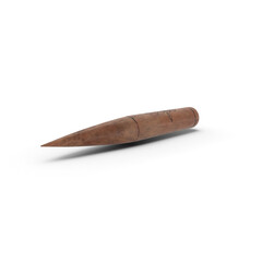 Vampire Hunter Stake isolated on transparent background
