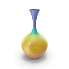 Vase isolated on transparent background
