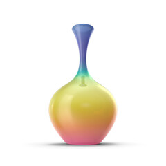 Vase isolated on transparent background