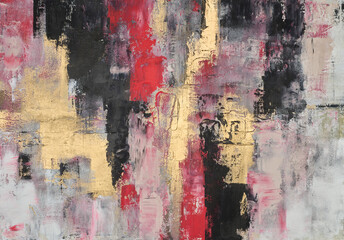 Fototapeta premium A modern abstract piece with soft gradients and flowing lines, bringing a serene and elegant atmosphere to any contemporary space