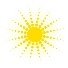 Cute doodle sun shine. Doodle sun sketch illustration. Hand drawn cute orange sun hand drawn. Not AI, Scribble doodle children drawn style. Vector illustration