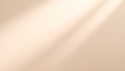 Soft Beige Background with Sunlight Shadows