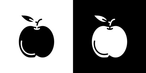 Apple icon symbols. Vector illustration.