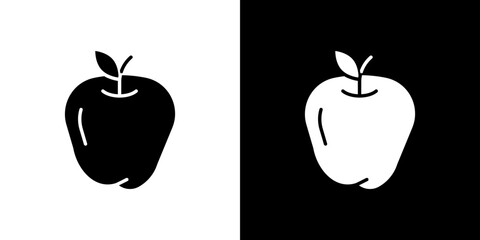 Apple icon symbols. Vector illustration.