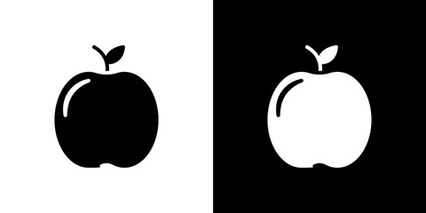 Apple icon symbols. Vector illustration.