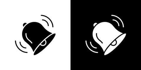 Bell ring icon symbols. Vector illustration.