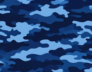 Dark blue camouflage pattern