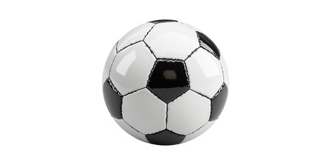 Soccer Ball. Symbol Of Sports, Teamwork, And Global Football Culture Isolated On Transparent Background
